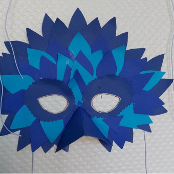 Création de masques maison pour carnaval
