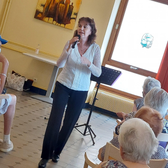 25 juillet : récital de chansons françaises